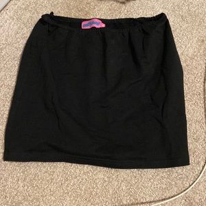 Edited mini skirt